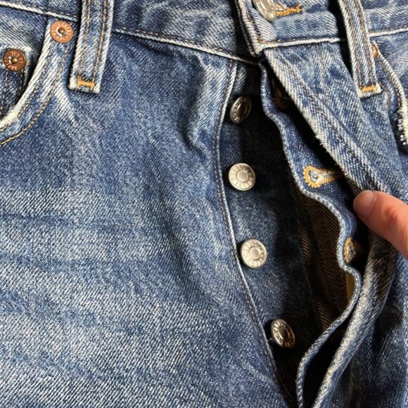 Agolde Luna high rise barrel pieced taper jeans - Picture 6 of 11